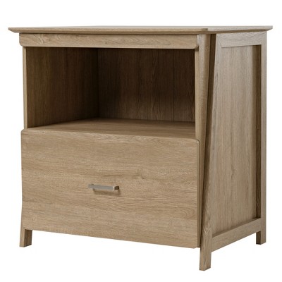 29" Display File Storage Cabinet, Oak