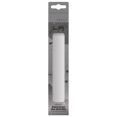 Tim Holtz Replacement Palette for Glass Cutting Mat - 7.5x11 Inch Non-Stick Overlay for Mixing Paints, Inks, and Stamping - Removable and Easy to