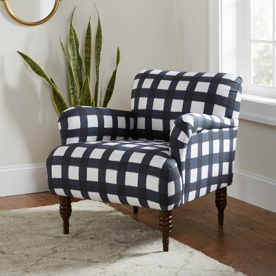 Skyline Furniture Ezra Accent Chair in Patterns