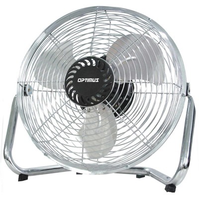 Optimus 12" Industrial Grade High Velocity Fan - Chrome Grill