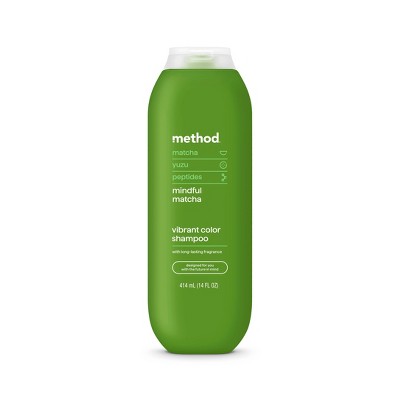 Method Mindful Matcha Color Protecting Shampoo Sulfate & Silicone Free - 14 fl oz