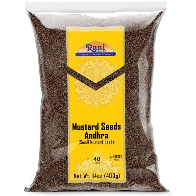 Rani Brand Authentic Indian Foods | Andra Mustard Seeds (Rai) Whole