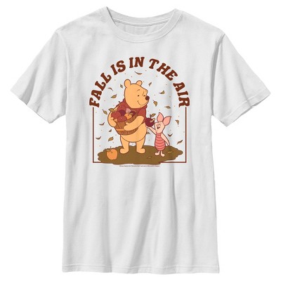 Boy's Winnie the Pooh Fall is in the Air T-Shirt