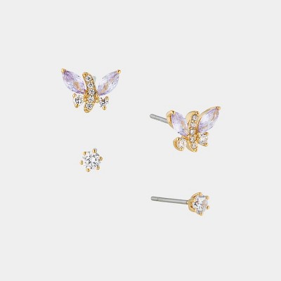 AJOA BUTTERFLY SET OF EARRINGS
