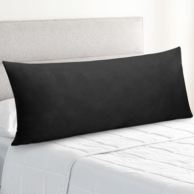 Cheer Collection 20" x 54" Super Soft Large Body Pillow with Velour Cover