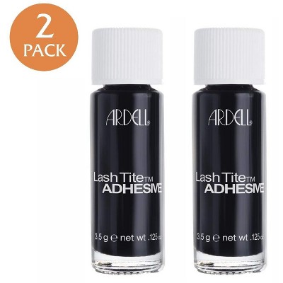 Ardell Dark LashTite Eyelash Adhesive, 0.125 oz (PACK OF 2) Eye Lash Glue for Lahses - UPC#. 074764650597