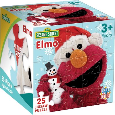MasterPieces Sesame Street Holiday - Elmo 25 Piece Puzzle for Kids