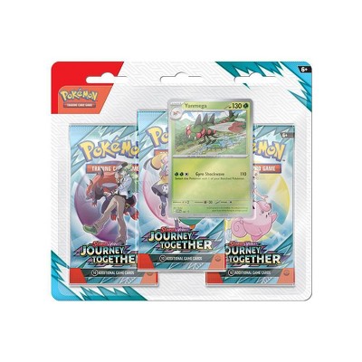 Pokémon Trading Card Game: Scarlet & Violet— Journey Together Three Booster Blister Yanmega