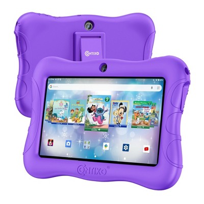 Contixo V9 7” Kids Tablet – 32GB Android Tablet with 50 Disney eBooks, Stickers, Parental Controls & Kid-Proof Case with Kickstand – Ages 3–10
