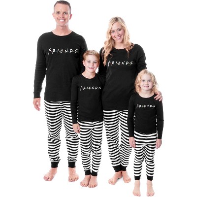 Friends TV Show Series Tight Fit Cotton Matching Family Pajama Set