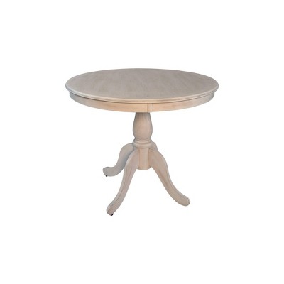 Carolina Living Salem Round Pedestal Dining Table