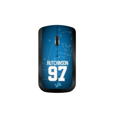 Keyscaper NFL Detroit Lions Players Game Tactic Wireless Mouse