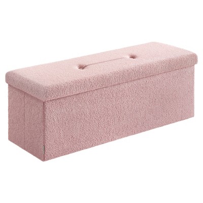 LEDREM Storage Ottoman Bench, Storage Chest, 15 x 43 x 15 Inches, End of Bed Bench, Load up to 660 lb