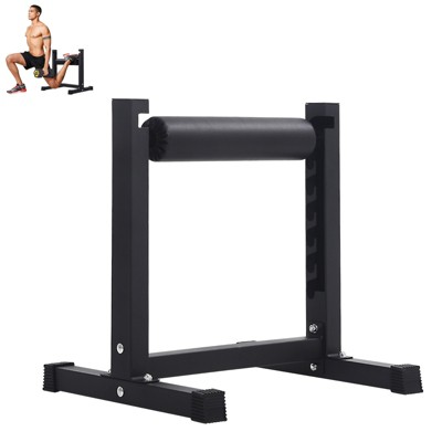 Garvee Bulgarian Split Squat Stand, Lightweight Single Leg Squat Stand with 7 Adjustable Roller Heights, for Squats/Leg Lunges/Bodyweight Training