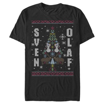 Men's Frozen Ugly Christmas Besties T-Shirt