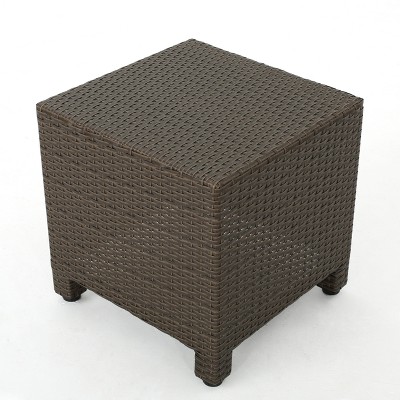 Puerta Wicker Side Table - Christopher Knight Home