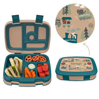 Bentgo Kids' Prints Leakproof, 5 Compartment Bento-Style Lunch Box