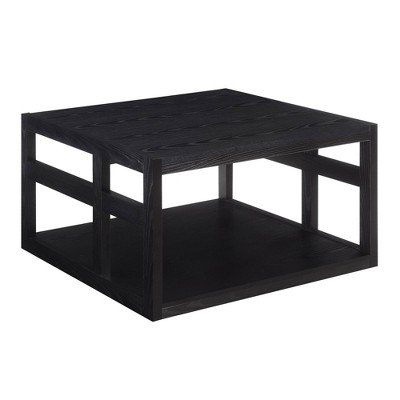 Breighton Home Monterey Square Coffee Table with Shelf