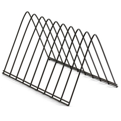 Officemate - Triangle - Wire Sorter - Desktop - Sturdy - Steel Wire - Black - 7 in. x 7 in. x 11 in. - 1 Each