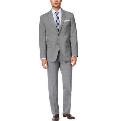 Tommy Hilfiger Mens Sharkskin Formal Tuxedo