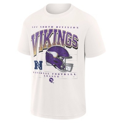 NFL Minnesota Vikings Men's Short Sleeve Fashion T-Shirt