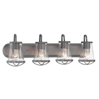 Designers Fountain Darby 4 - Light Vanity in  Weathered Iron