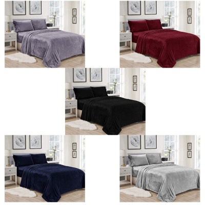 Ultimate Luxurious 2pc Extra Soft Velvet Touch Microplush Sheet Set