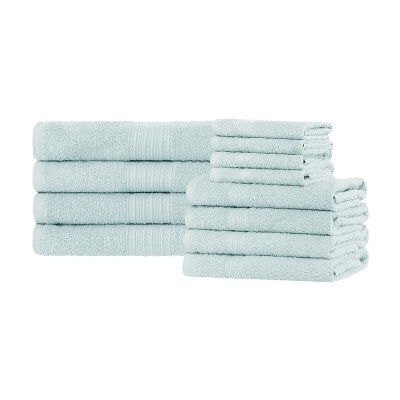 Eco-Friendly Sustainable Cotton Solid Lightweight Bathroom Set by Blue Nile Mills