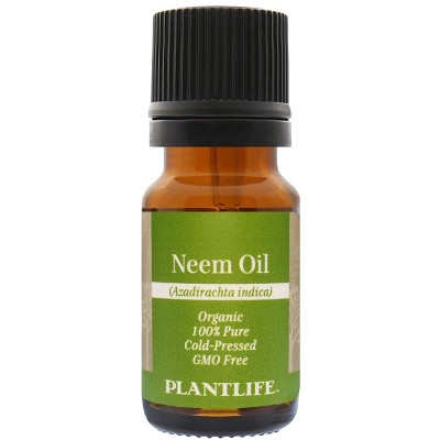 Plantlife Neem Carrier Oil - Cold Pressed, Non-GMO, and Gluten Free Carrier Oils - for Skin, Hair, and Personal Care