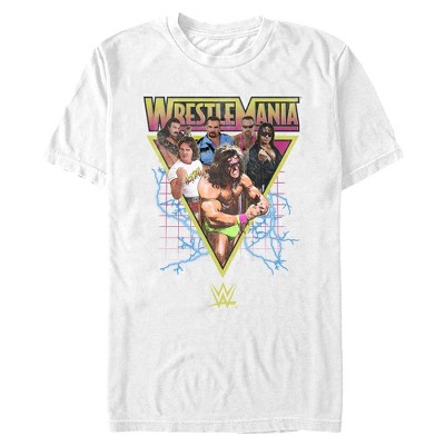 Men's WWE Retro Wrestlers Triangle T-Shirt