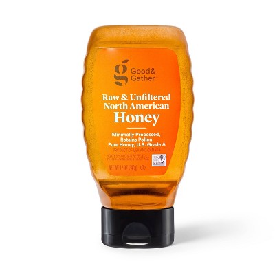 Raw and Unfiltered North American Honey - 12oz - Good & Gather™