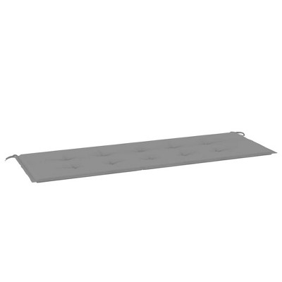 vidaXL Garden Bench Cushion Gray Oxford fabric (100% polyester)