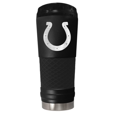 NFL Indianapolis Colts The Stealth Draft 24oz Powder Coated Laser Etched Vacuum Insulated Tumbler