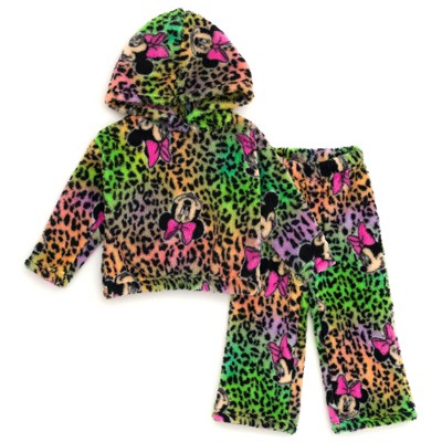 Disney Woobie Pullover Hoodie Tracksuit Flare Pants Outfit Set Little Kid to Big Kid