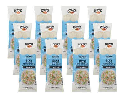 Koyo Organic White Rice Noodles - Case of 12/8 oz