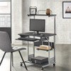 Mobile Computer Tower with Shelf - Buylateral - 3 of 4