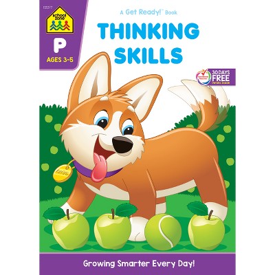 School Zone Thinking Skills Workbook - (Paperback)