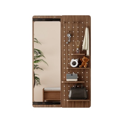 Dexmalle Classic Full Length Mirror with Hook and Shelf