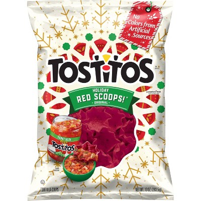 Tostitos Red Scoops Tortilla Chips - 10oz