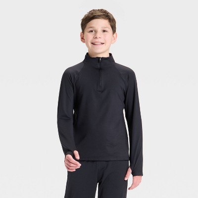 Boys' Soft Stretch 1/4 Zip Pullover - All In Motion™