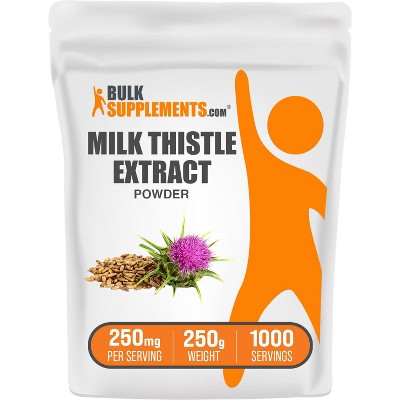 BulkSupplements Milk Thistle Extract Powder