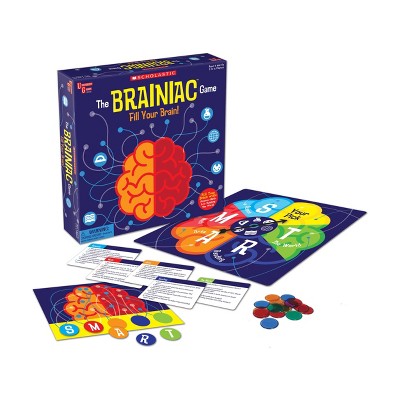 University Games Scholastic - The Brainiac Board Game: Educational Memory Skills, 2-4 Players, 30-Minute Play