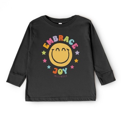 The Juniper Shop SmileyWorld Embrace Joy Youth Long Sleeve Tee