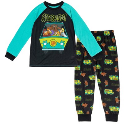 Scooby-Doo Scooby Doo Pullover Pajama Shirt and Pants Sleep Set Little Kid to Big Kid