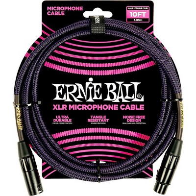 Ernie Ball Braided XLR Microphone Cable