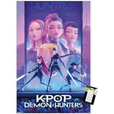Trends International Netflix KPop Demon Hunters (2025) - One Sheet Unframed Wall Poster Prints