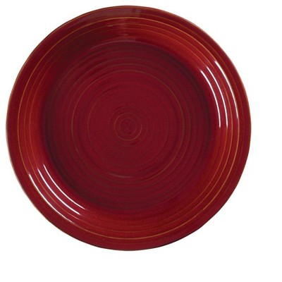 Park Designs Red Aspen Dinner Plate Set of 4