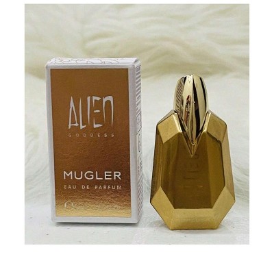 Thierry Mugler Alien Goddess Eau De Parfum EDP - Bergamot, Coconut Water, Jasmine, Heliotrope, Bourbon Vanilla 0.2 Oz Mini Women Goddess Everyday Use