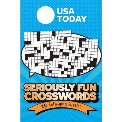 USA Today Seriously Fun Crosswords - (USA Today Puzzles) by  Usa Today (Paperback)