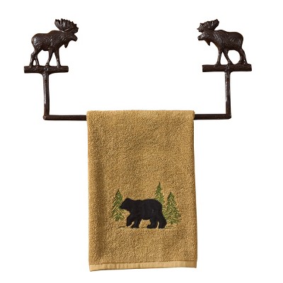Park Designs Cast Moose Towel Bar 16"